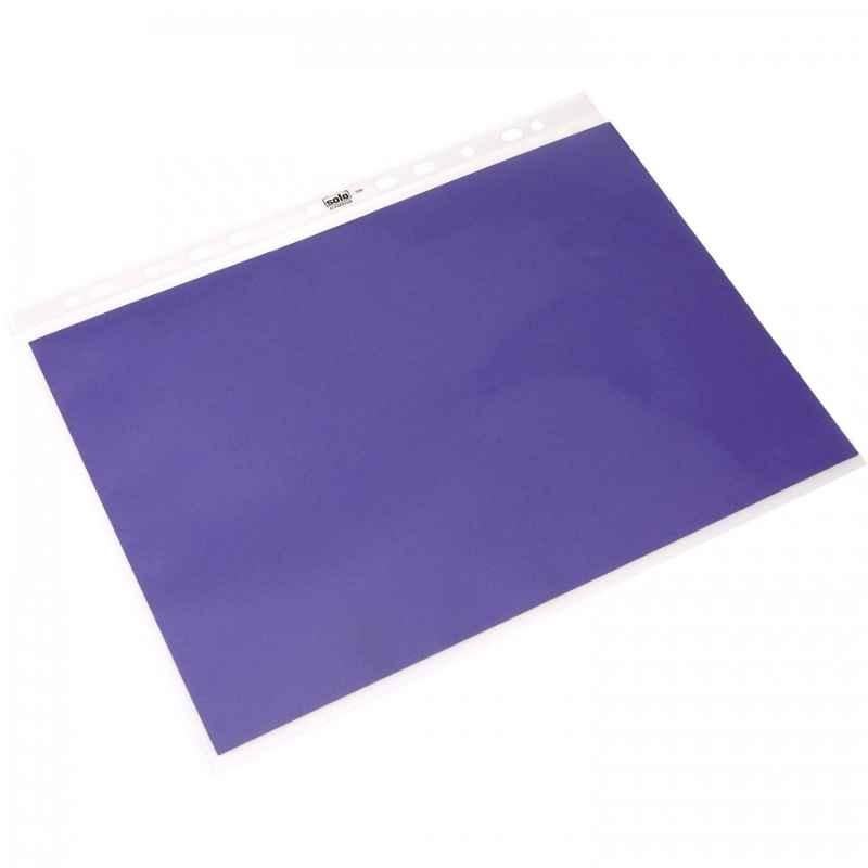Solo Diamond A4 Transparent Heavy Duty Sheet Protector, SP 104 (Pack of 100)