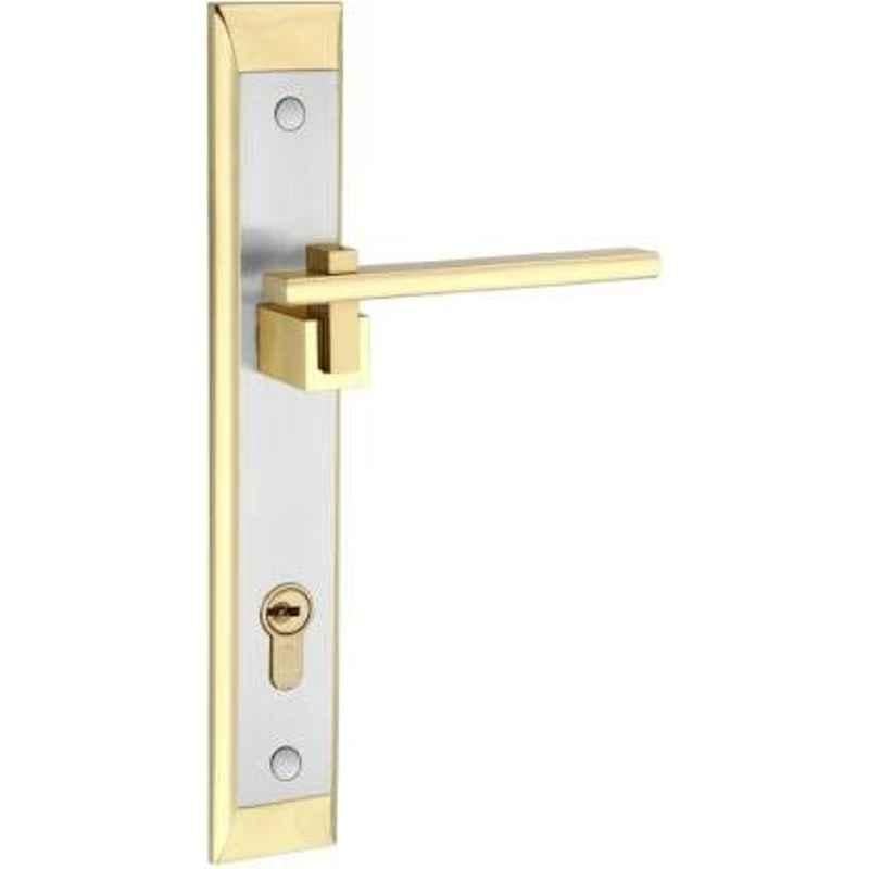 Bonus Emerald 65mm Brass Silver & Gold Both Side Key Mortice Lock Set