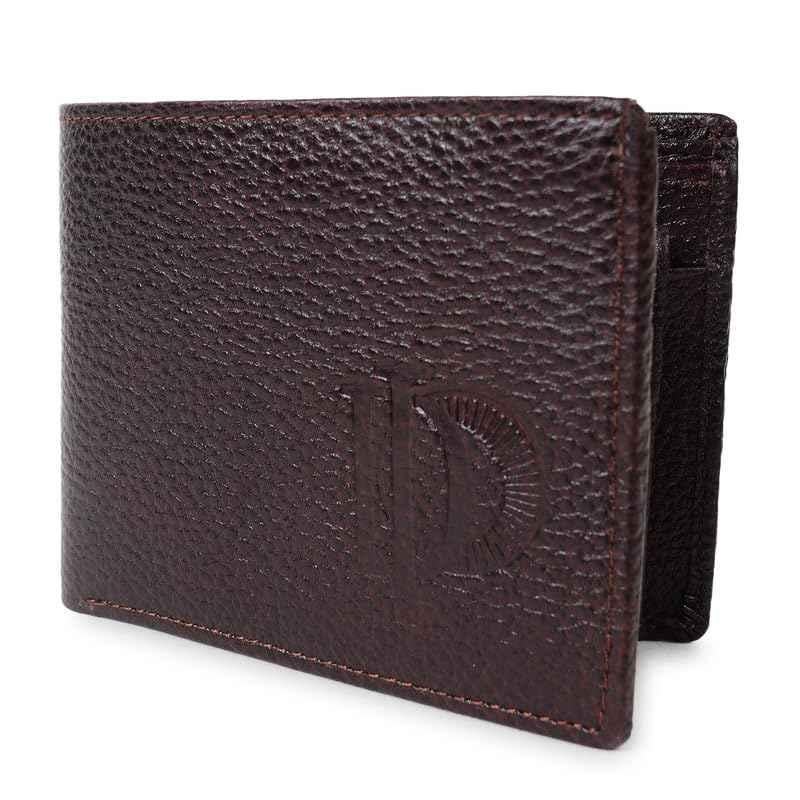 I DOT Leather Tan Slim Men Wallet with Credit & Debit Card Holder, WLT-09