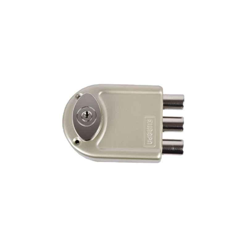 Europa 20mm 14 Pin Nickel Silver Main Door Lock with 3 Dead Bolts for Highest Security, 8123