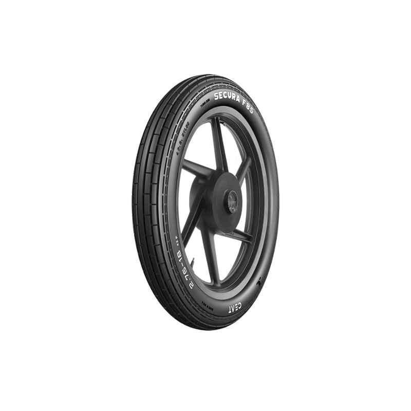 Ceat F85 2.75 -18 42P Tubeless Front Bike Tyre, 103202