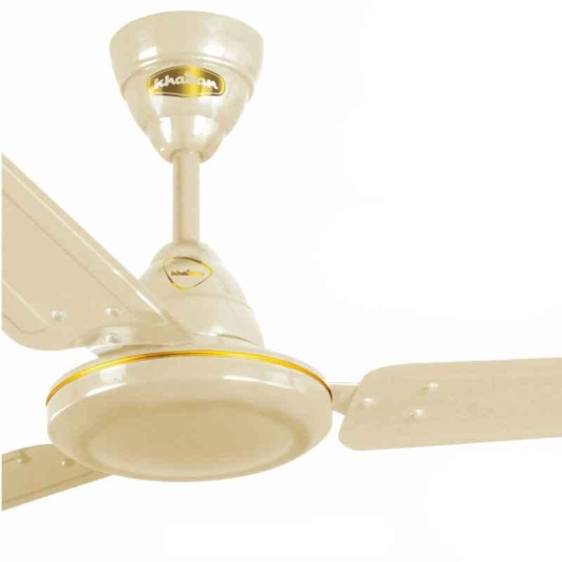Khaitan Kraze 76W Off White Silent Operation Ceiling Fan, Sweep: 1200 mm