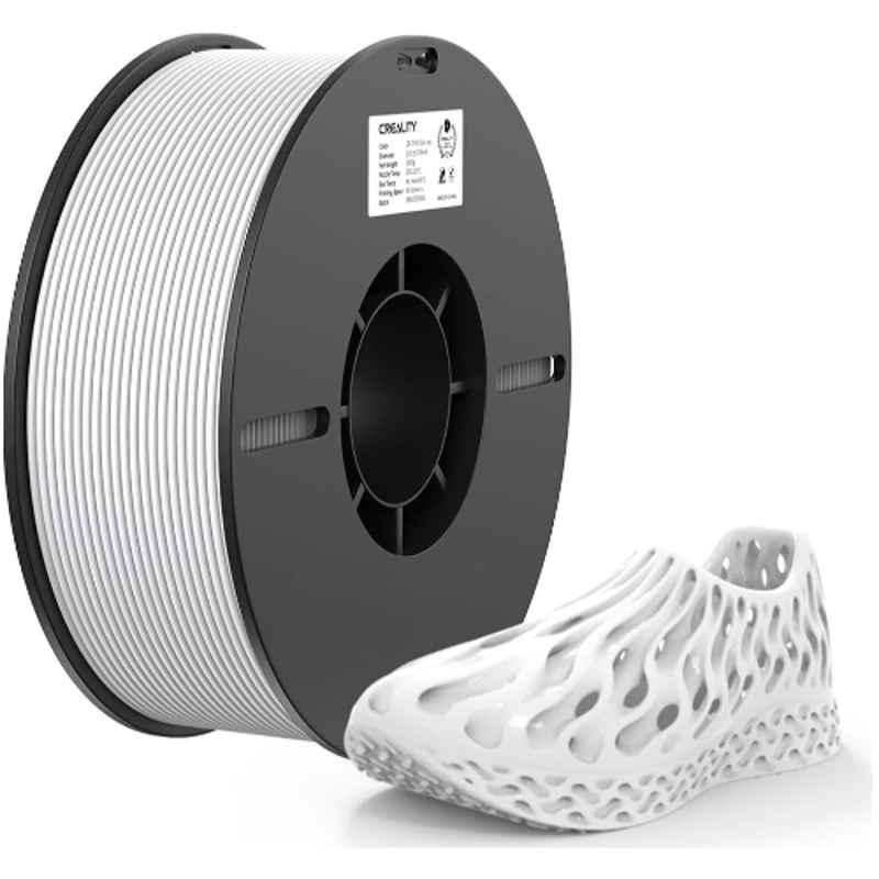 3Idea Creality 65A 1kg 2.85mm TPR White 3D Printing Filament, 3IDEA-CRE-TPR-WHT
