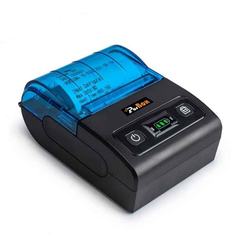 PosBox J58BT-4 Thermal Receipt Printer 2 Inch Portable Receipt Printer & Pocket Biller with Hindi Font 1 Year Warranty & 1500mAh Rechargeable Battery
