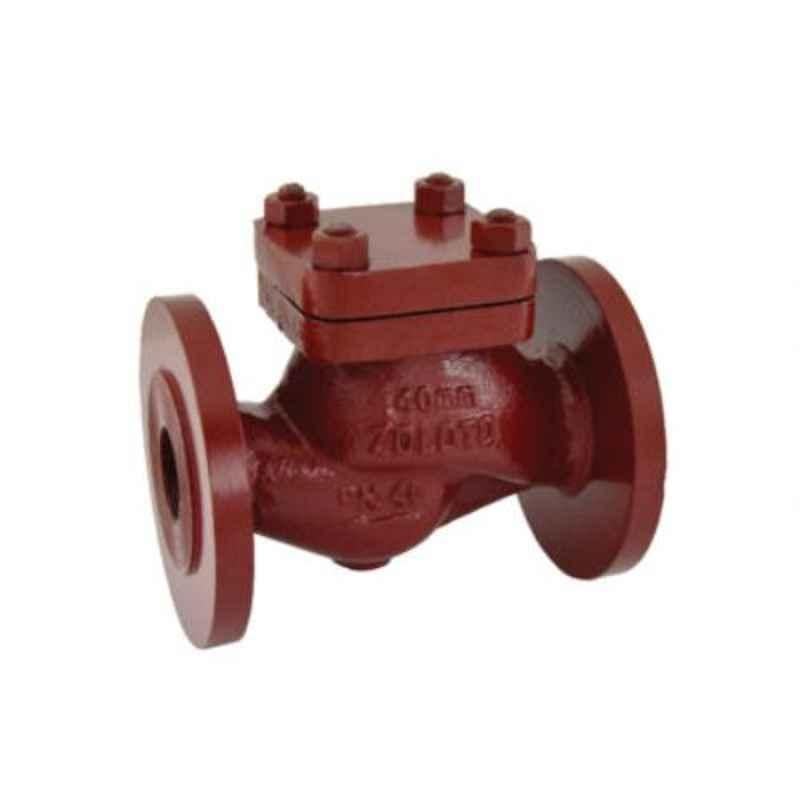 Zoloto 150mm Cast Steel Flanged Horizontal Lift Check Valve, 1072