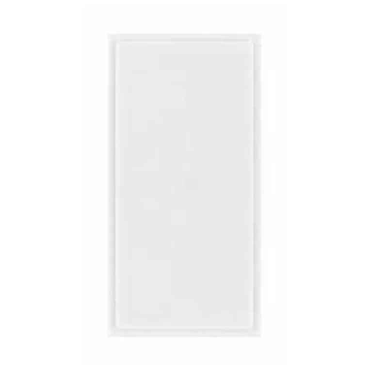 Hager Insysta 1M Glossy White Blanking Plate, WSNBK11