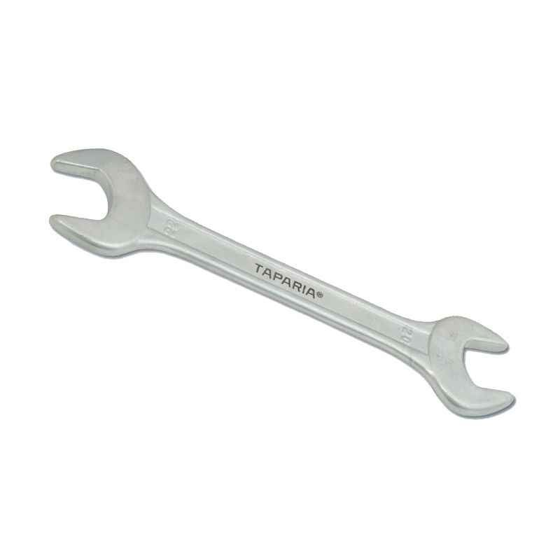 Taparia 24x26mm Chrome Plated Double Open End Spanner, DEP
