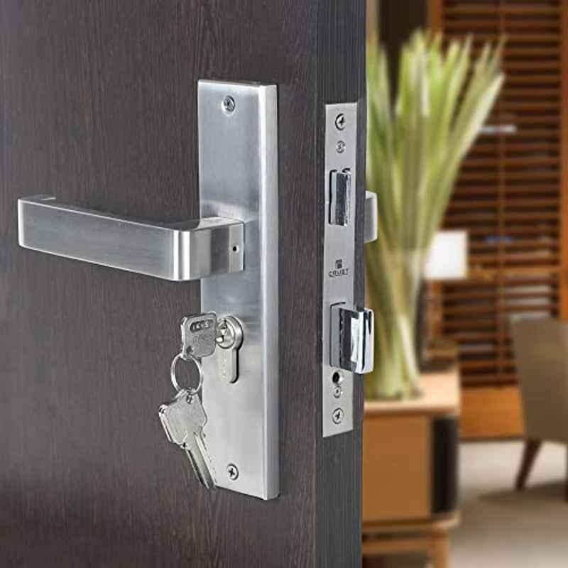 Voltizi Lumbretta 8 inch Stainless Steel 304 CYS Plate Mortise Door Lock Handle Set