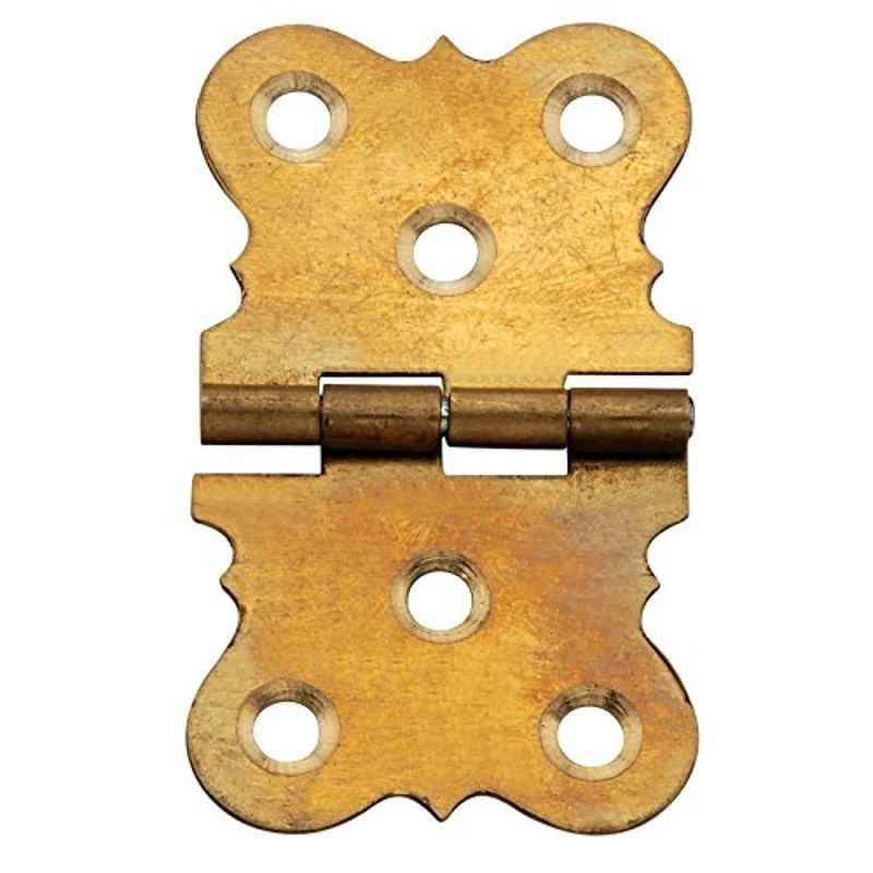 Screwtight B171701PBL-6 2.5 inch Brass Lacquered Seat Hinge (Pack of 6)