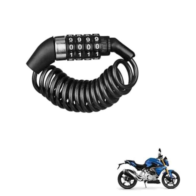 Kozdiko Plastic Black Resettable Password Multi-Use Cable Lock for BMW G3 10R