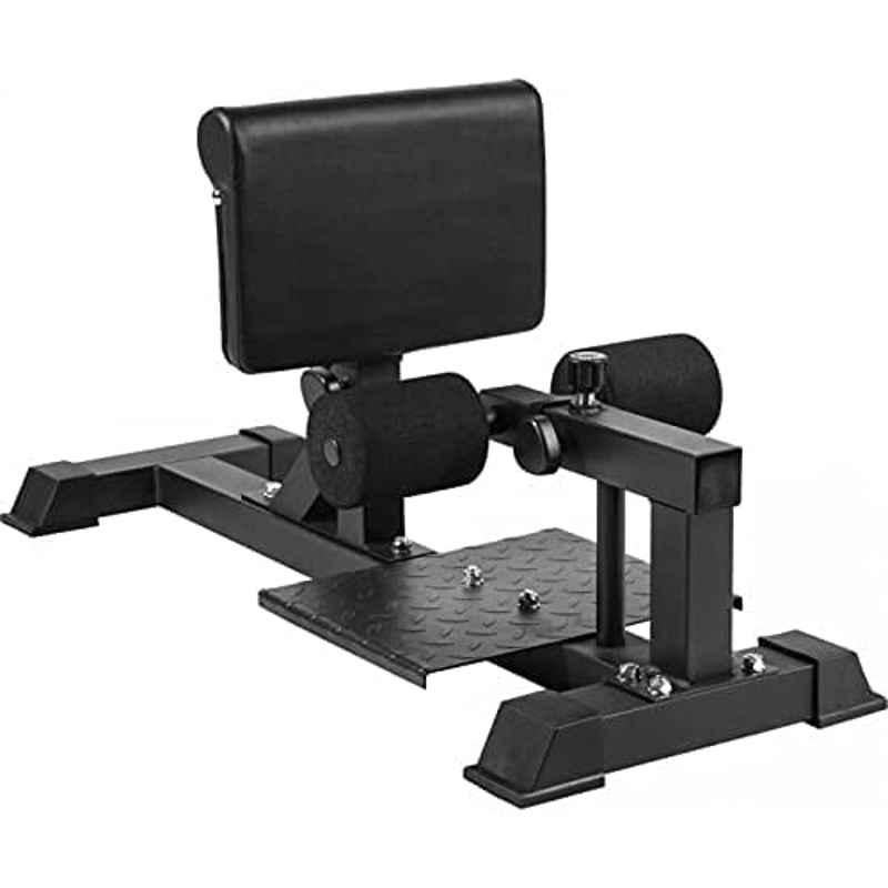 IBS 100kg Iron & Foam Black Multi-Function Sissy Squat Machine