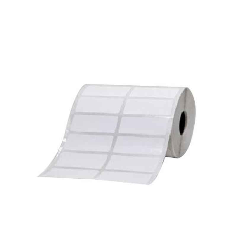 Vertex 50x25mm 2up Chromo Plain Barcode Label Sticker Roll