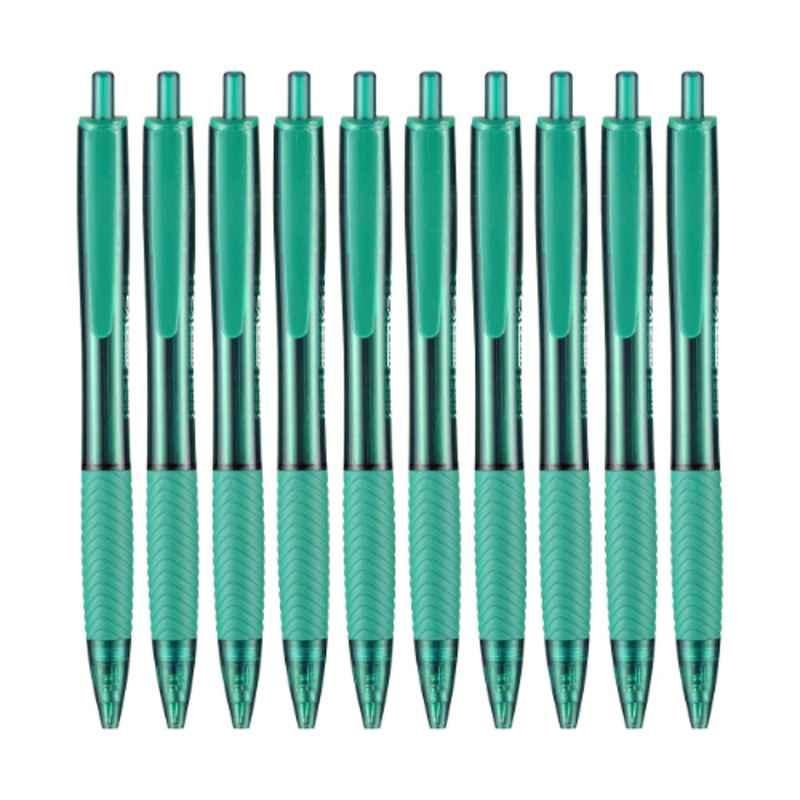 Luxor MicraÂ 0.7mm Green Ball Point Pen, 1758 (Pack of 500)