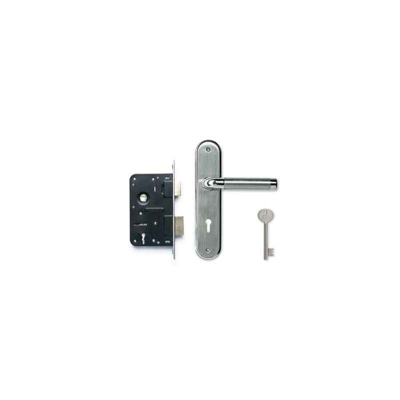 Godrej Oliver Satin 6 Lever Mortise Lock, 8082