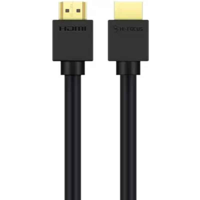 HI Focus 5m 4K Black High Speed Pro Premium HDMI Cable, HFHDMIR05