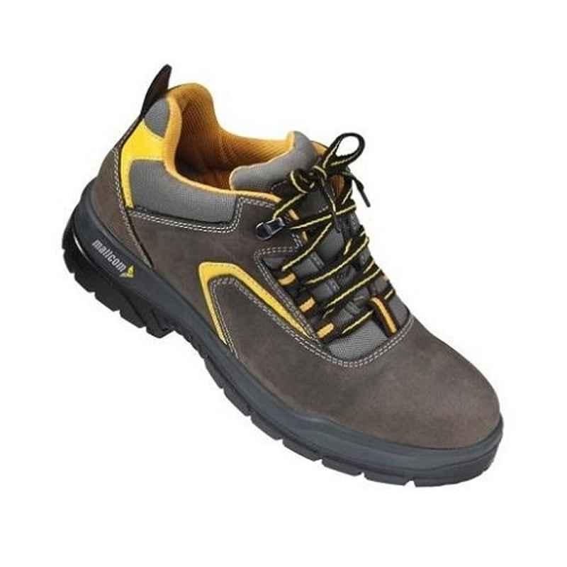Mallcom Guina S1NB Low Ankle Steel Toe Work Safety Shoes, Size: 10