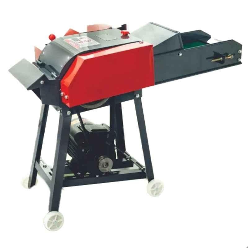 Simply Champion CHF01 1500-1800 kg/hr Chaff Cutter Machine with 4 Manganese 65 Blades