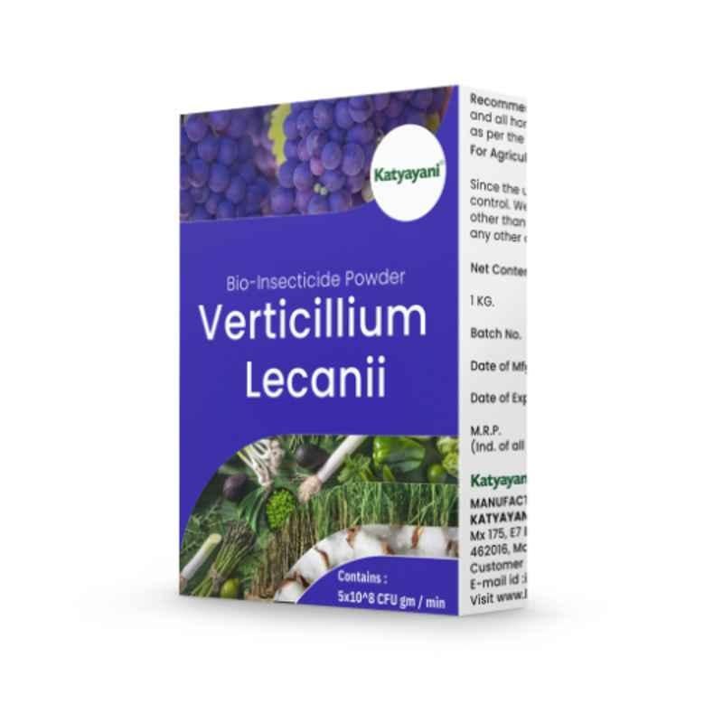 Katyayani 1kg Verticillium Lecanii Bio Insecticide Powder, K-5168 (Pack of 3)