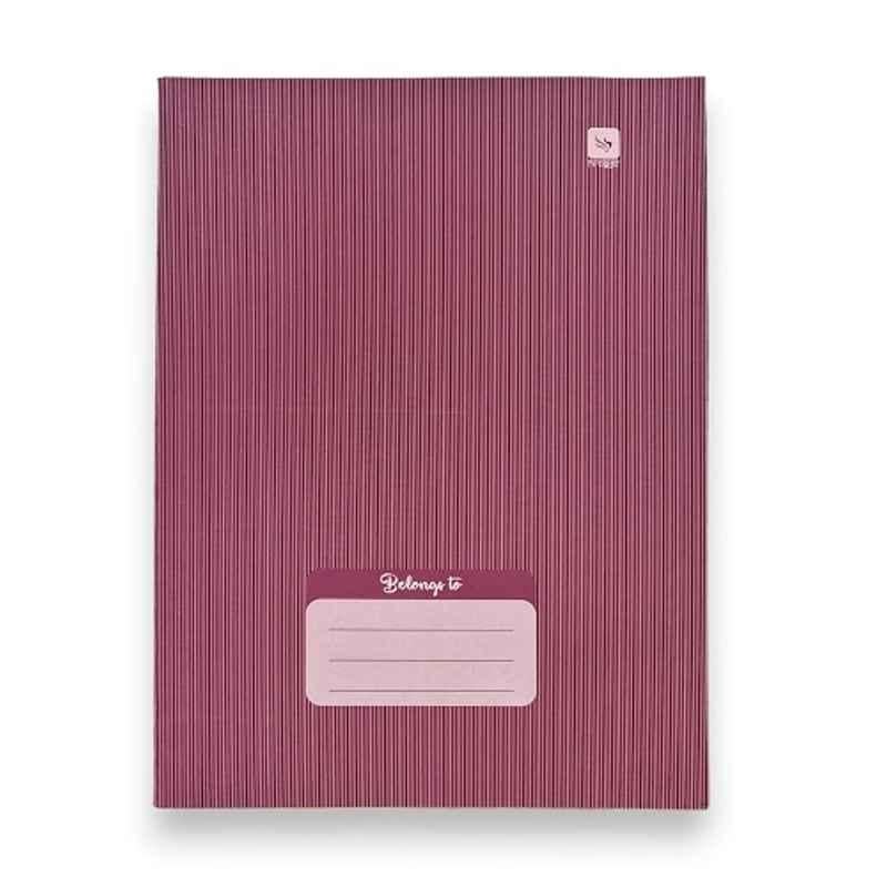 Pragya Luxe 172 Pages 18x24cm B5 Purple Thread Sewn Exercise Notebook, PP268 (Pack of 6)