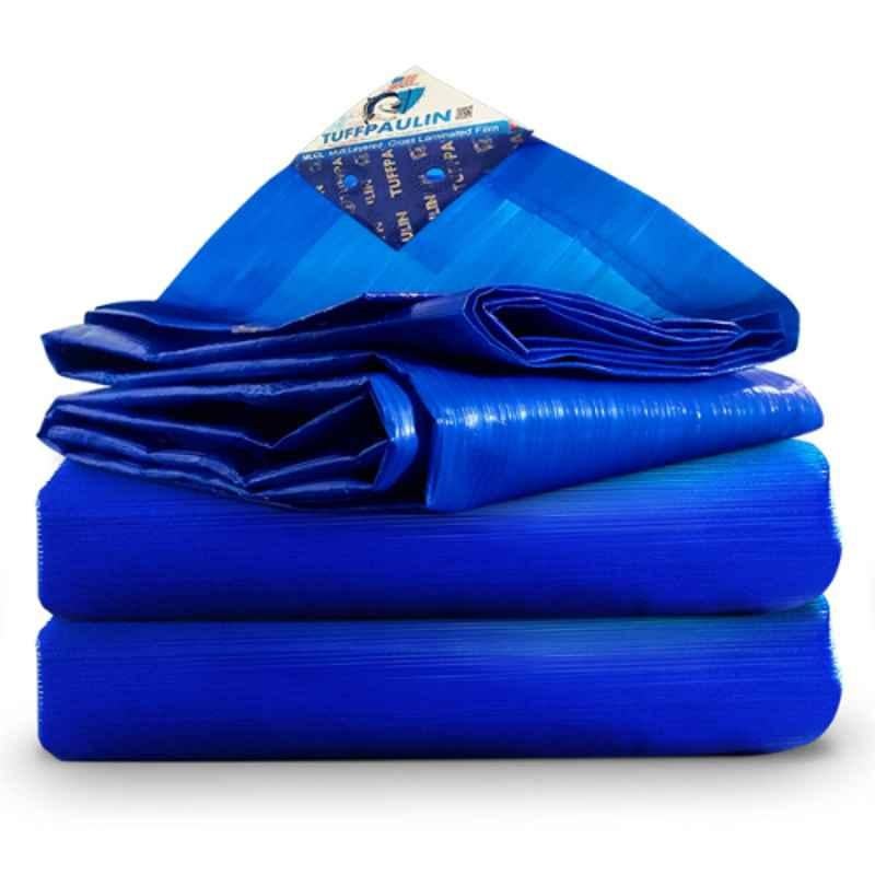 TUFFPAULIN 30x18ft 90 GSM Polyethylene Blue Tarpaulin