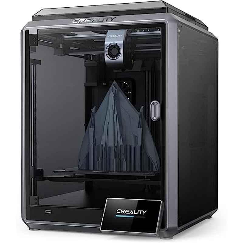 Creality K1 Speedy 3D Printer with Auto Levelling, Dual Fans Cooler & Fully Enclosed, Print Size: 220x220x250 mm