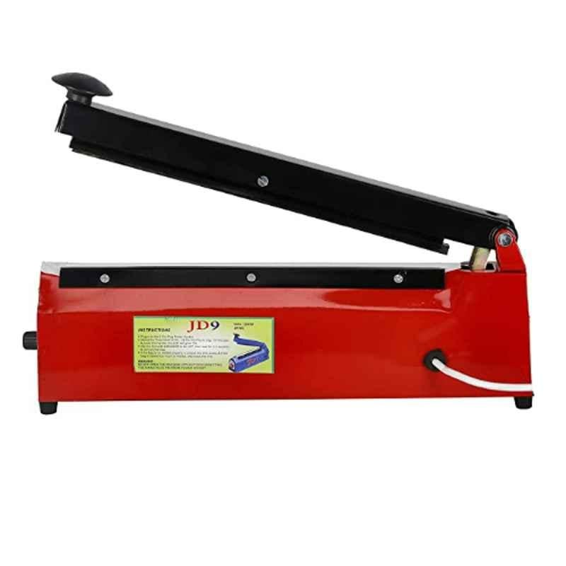 JD9 12 inch Metal Red Heavy Duty Heat Sealer Machine