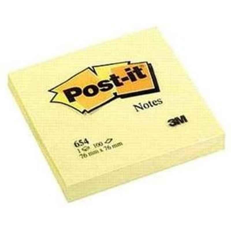 3M Post-it 25x76mm Yellow Sticky Note Pad