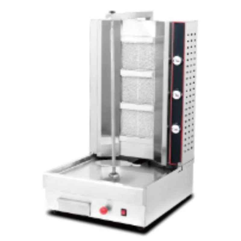 Bresco 50W/hr 200g lpg/hr 2 Burners Gas Shawarma, GSM-2