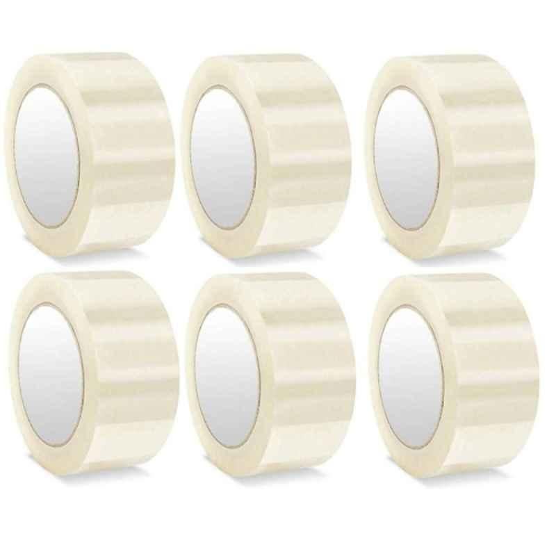 Wonder 288 Pcs 25m 1/2 inch BOPP Transparent Packaging Tape Box