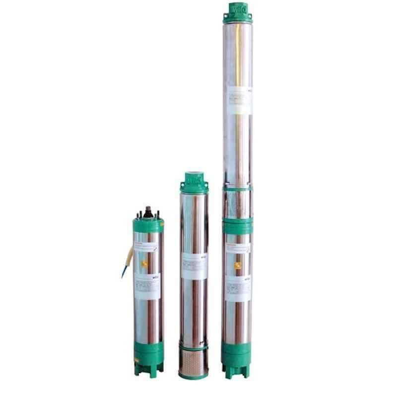 Wilo WB04 Tejas 1.5HP 14 Stage 4inch Borewell Oil Filled Submersible Pump, 8174944
