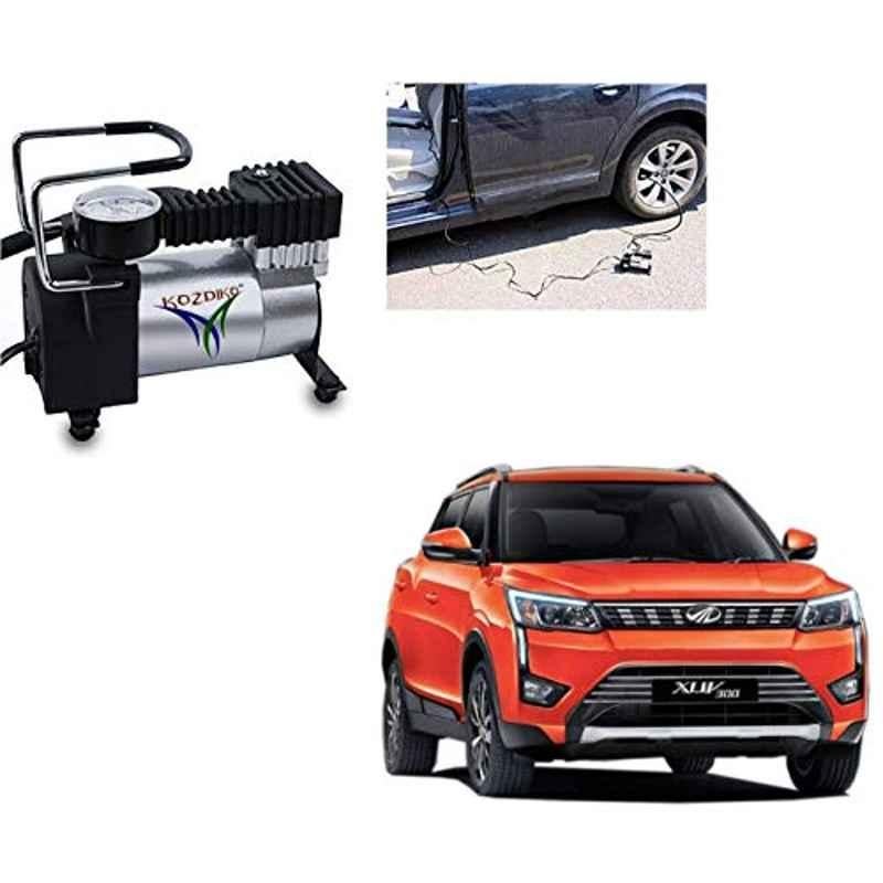 Kozdiko 12V DC Heavy Duty Metal Tyre Inflator for Mahindra XUV 300, Tyre_Inflator_D253