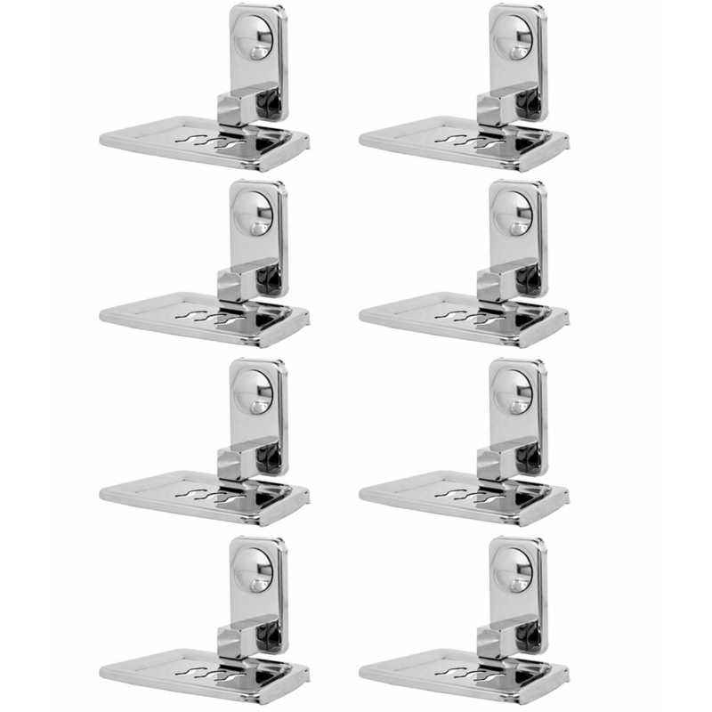 Abyss ABDY-1234 Glossy Finish Stainless Steel Soap Dish (Pack of 8)