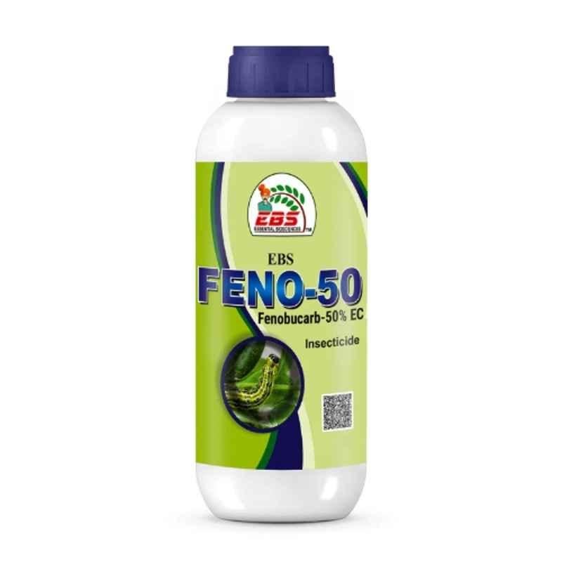 EBS FENO-50 1 Litre Fenobucarb 50% EC Insecticide for Control Plant Hoppers in Rice (Pack of 5)