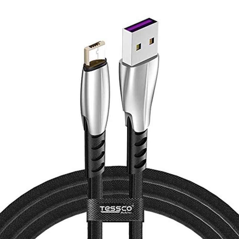 Tessco 1m Black USB Data Cable for Android, GU-340