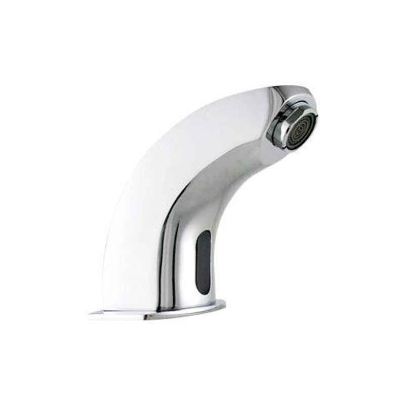 Bharat Photon 220V AC Operated Chrome Plated Basin Mounted Sensor Faucet, BP-F105