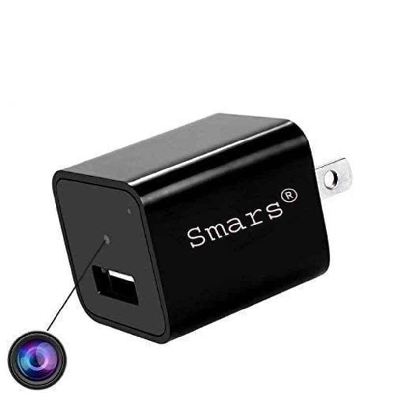 Smars 2MP Digital Wall Clock Spy Camera with SD Card Support Upto 128GB for Home, Office & Showroom
