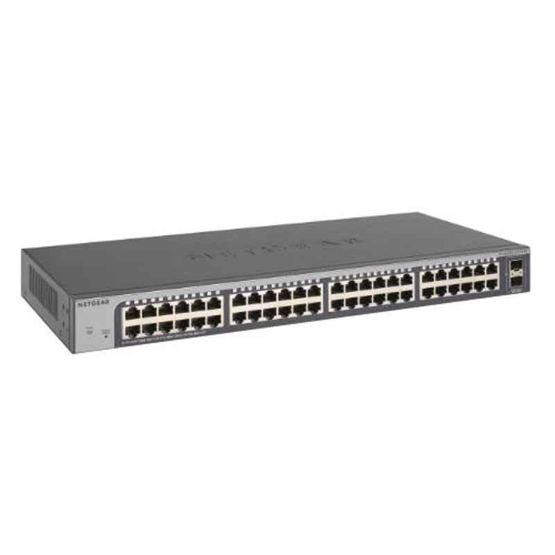 Netgear 48 Port Gigabit Smart Managed Plus Switch with 2X1G Sfp, GS750E