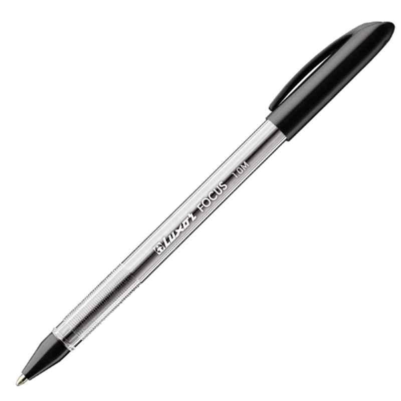 Luxor Focus 0.7mm Blue Plastic Fine Ball Point Pen, 1756 (Pack of 1000)