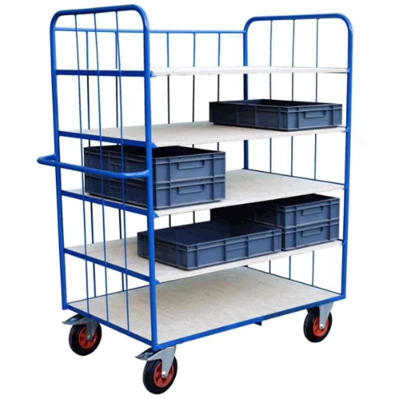 Suwas 600kg 100x40x180cm Steel Material Handling Trolley, SU-MHT-010