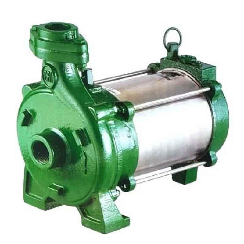 CRI Dino SO100 1HP Single Phase Horizontal Openwell Submersible Water Pump with Control Panel