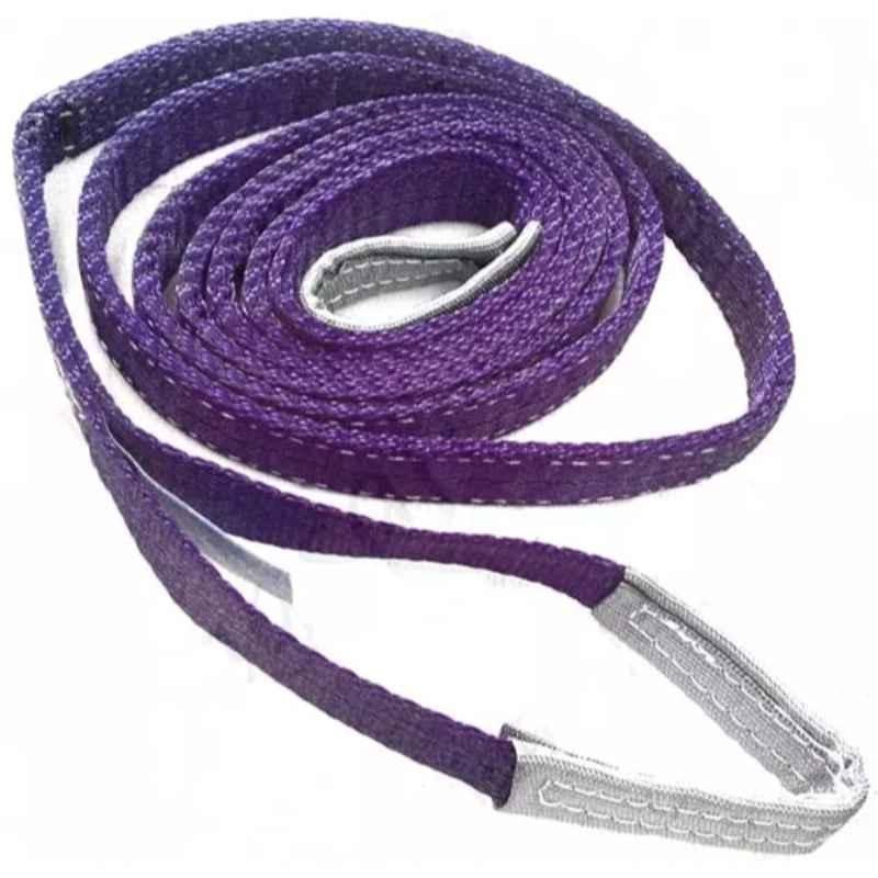 Sankalp 1Tonx4m Polyester Violet Webbing Sling (Pack of 30)