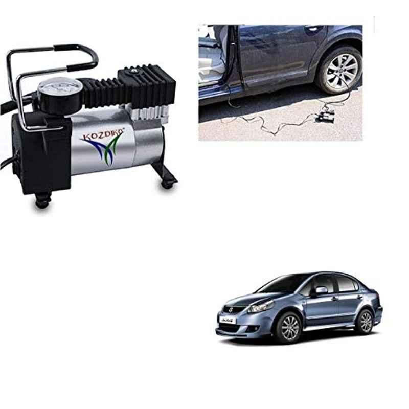 Kozdiko 12V DC Heavy Duty Metal Tyre Inflator for Maruti Suzuki SX4, Tyre_Inflator_D91