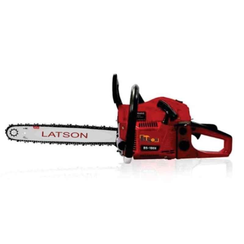 Latson Eco BS-180E 18 inch 2 Stroke 58cc Engine Operated Single Cylinder Chainsaw, MTAK-EN-CH-5529