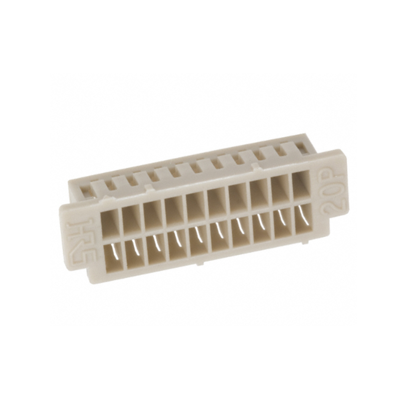 Hirose 20POS 1.25mm Connector Socket Housing, DF13-20DS-1.25C