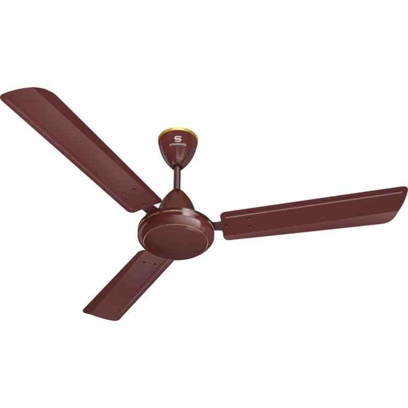 Standard Sailor Premium ES 55W Matte Black Ceiling Fan, Sweep: 1200 mm