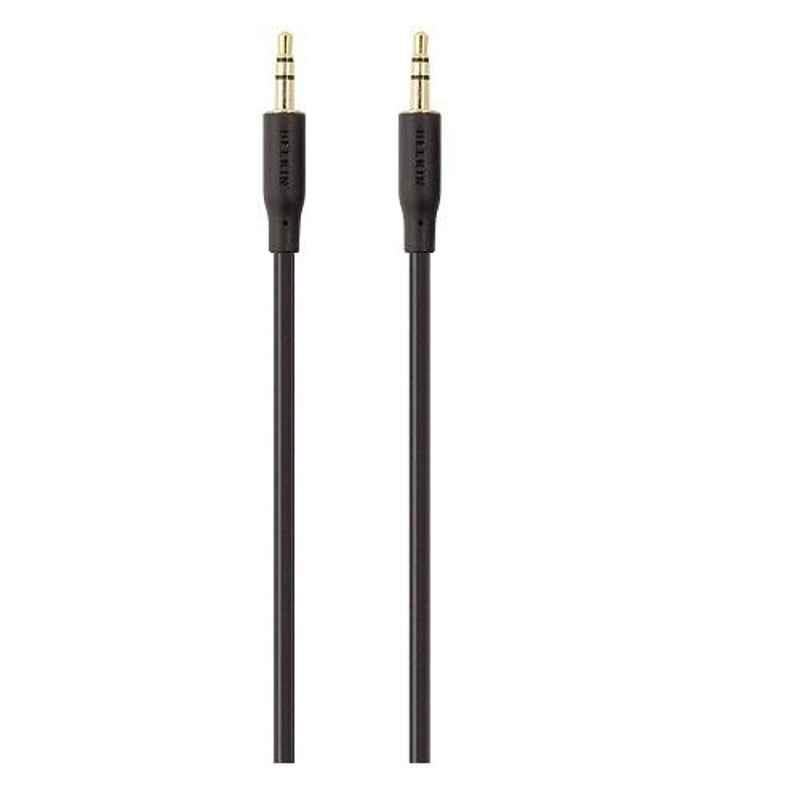 Belkin 2m Black Portable Audio Cable, F3Y117BT2M
