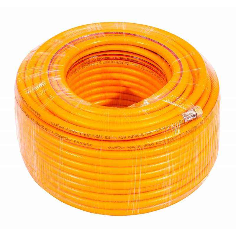 Neptune 10mm 5 Layers PVC High Pressure Water Spraying Pipe, Length: 100m