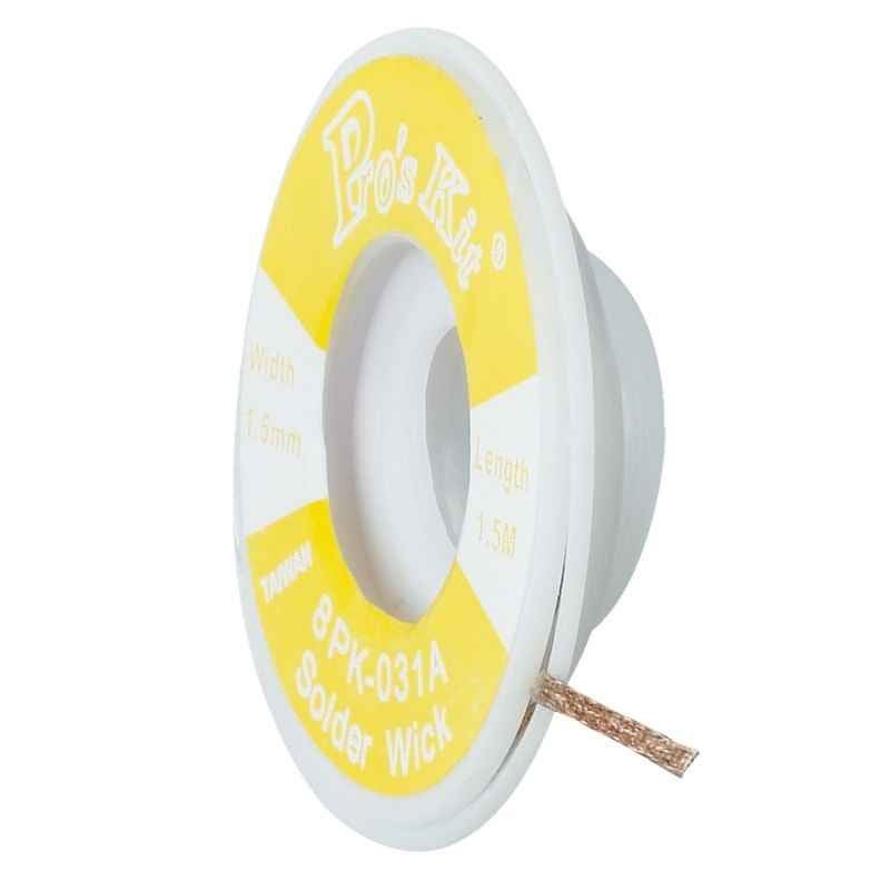 Proskit 8PK-031A Desoldering Wick for Width 1.5mm