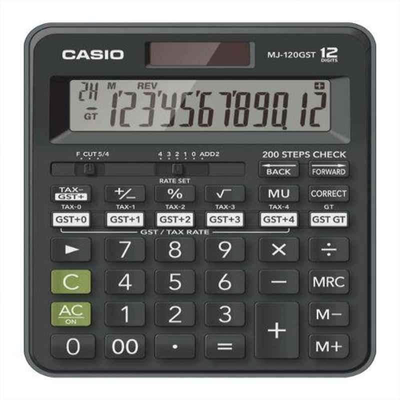 Casio MJ-120GST 12 Digits GST Calculator