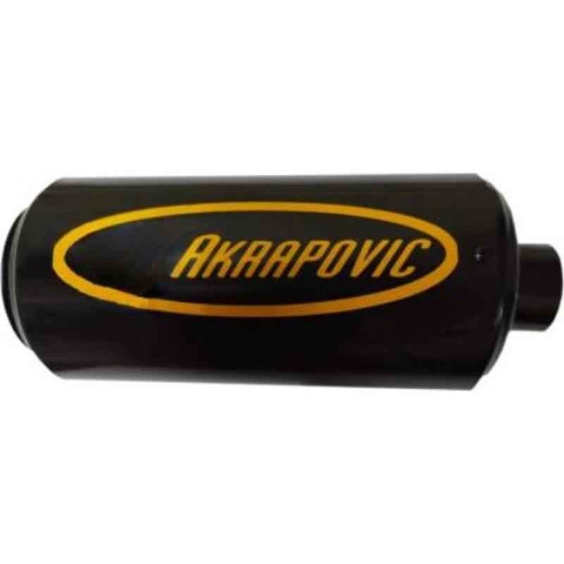 RA Accessories Acrapovic Stainless Steel Universal Bike Exhaust